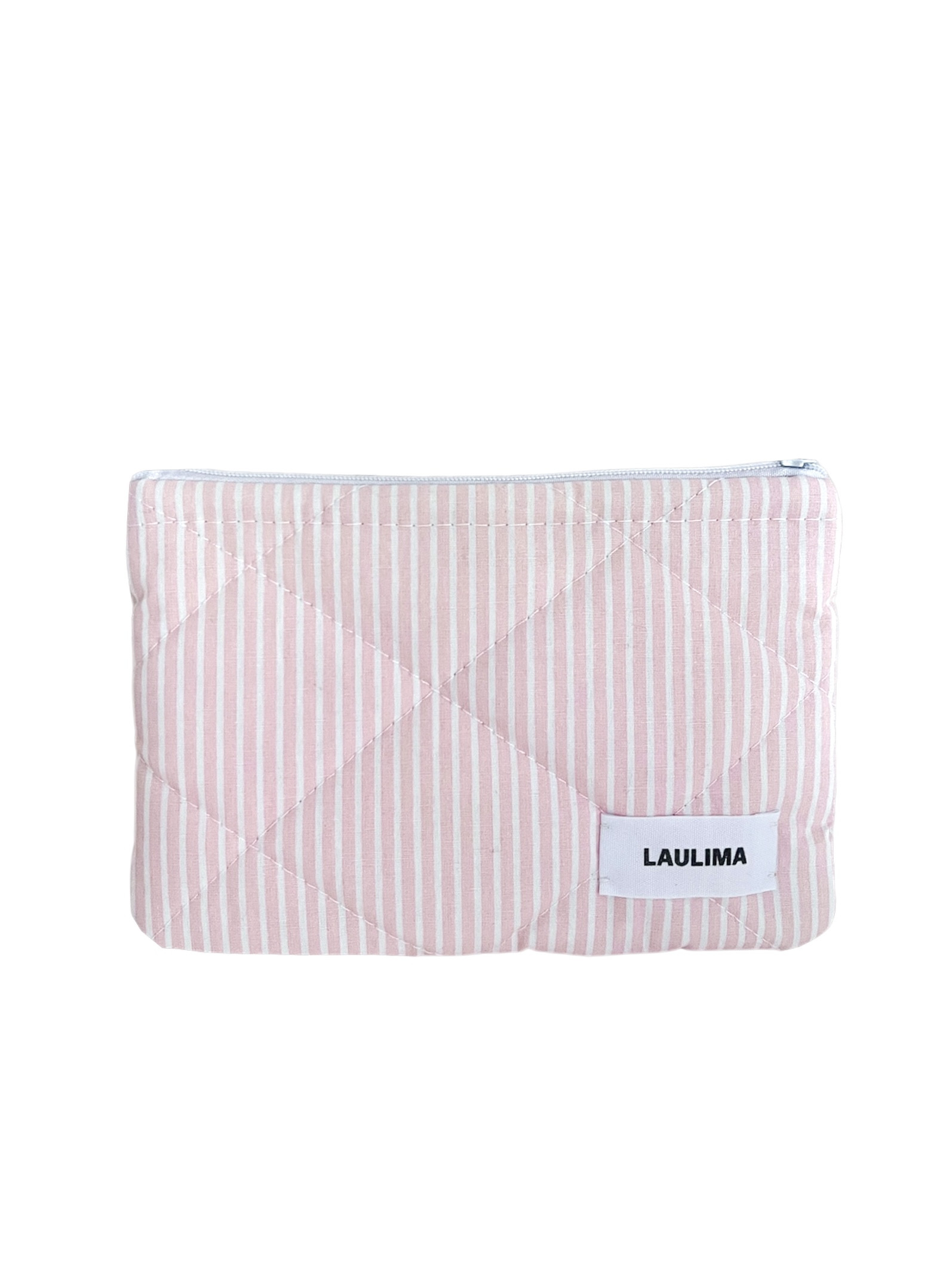 Pink Striped Mini Wallet