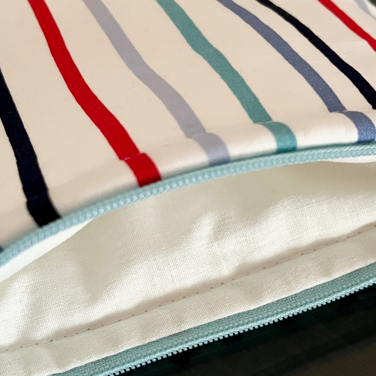 Striped Mini Wallet