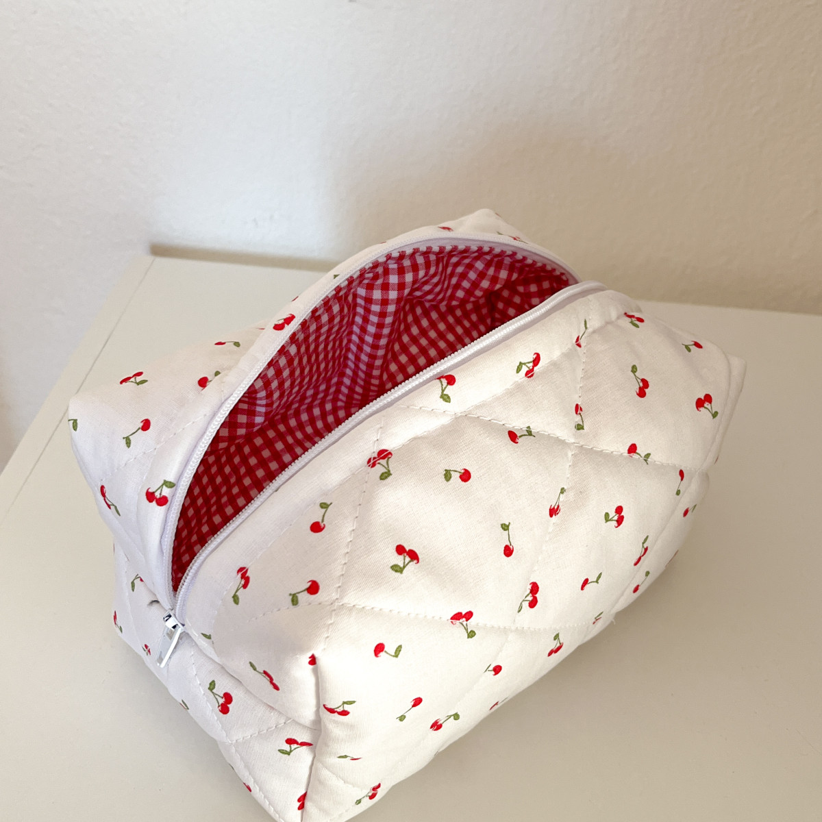 Cherries Makeup Bag Small