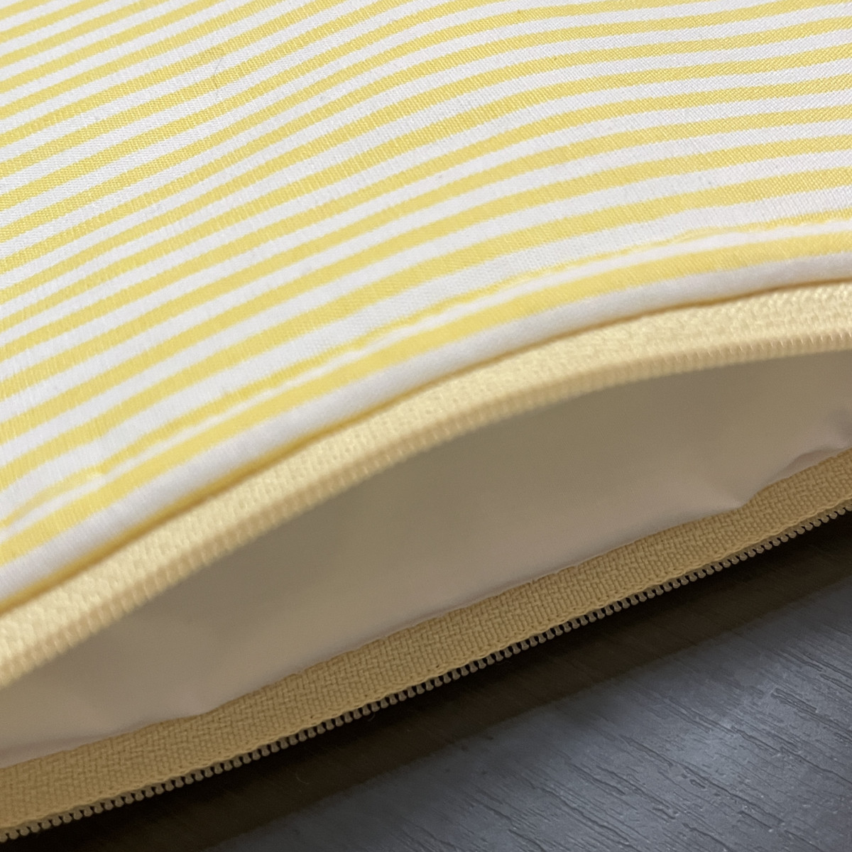 Yellow Striped Wallet