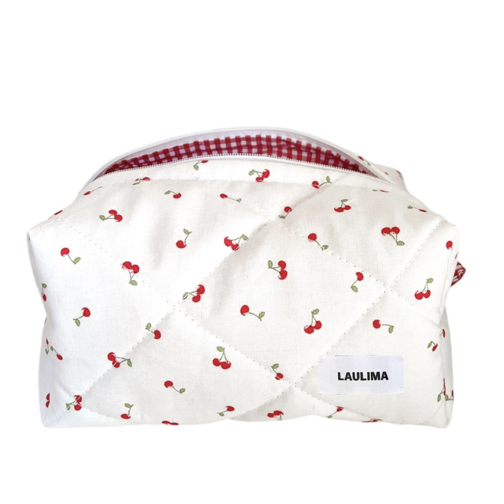 Cherries Makeup Bag Small