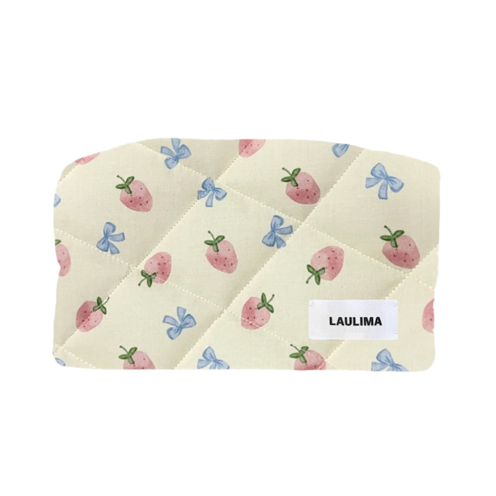 Strawberries Makeup Bag