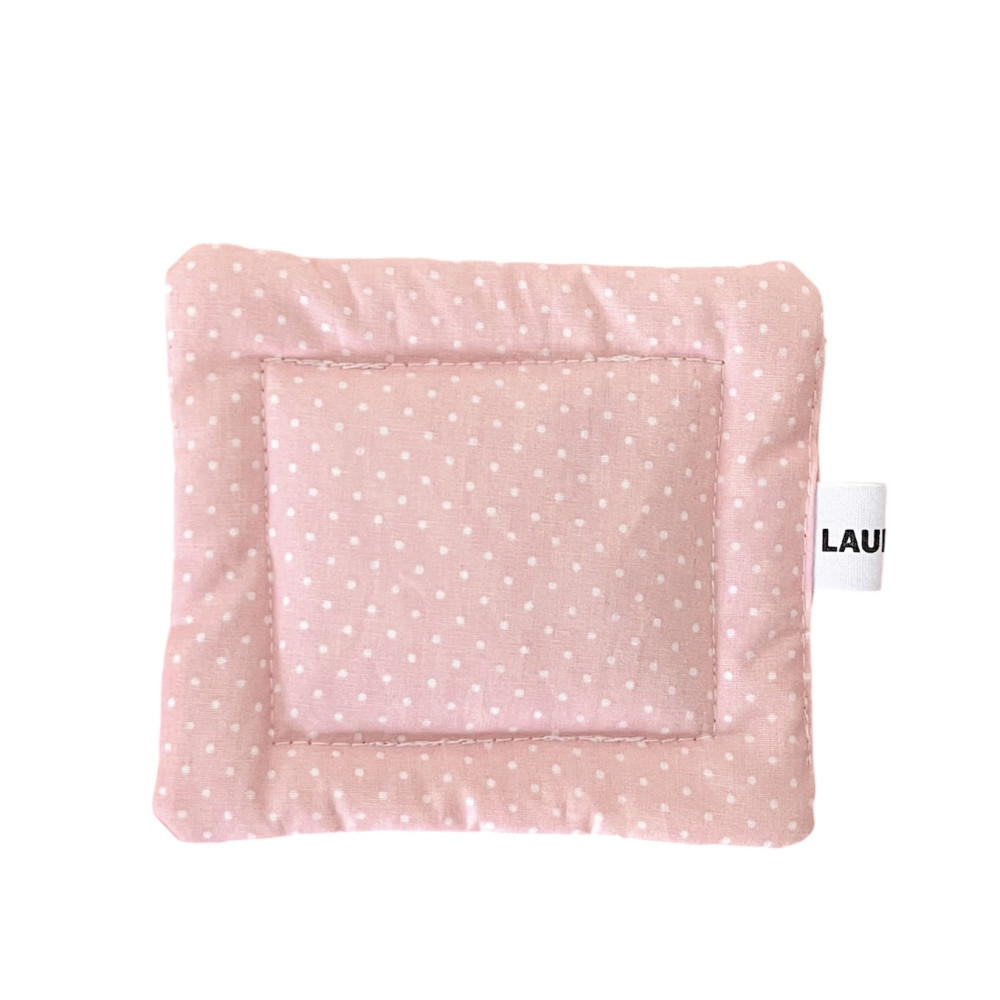 Pink Polka Dot Coaster