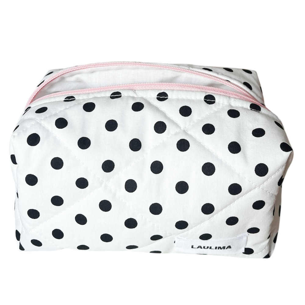 Polka Dot Makeup Bag Small