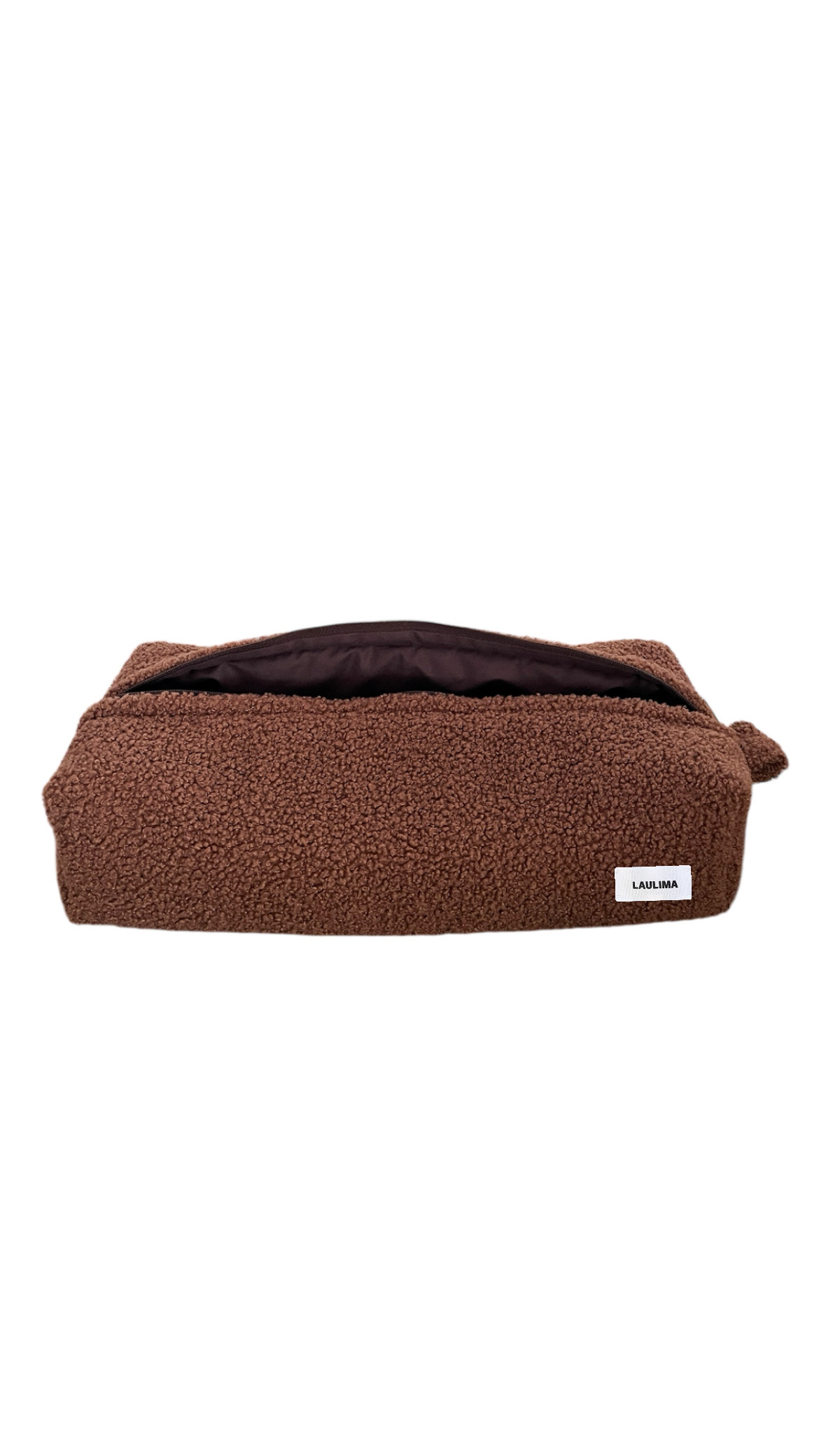Brown Teddy Hair Tool Bag