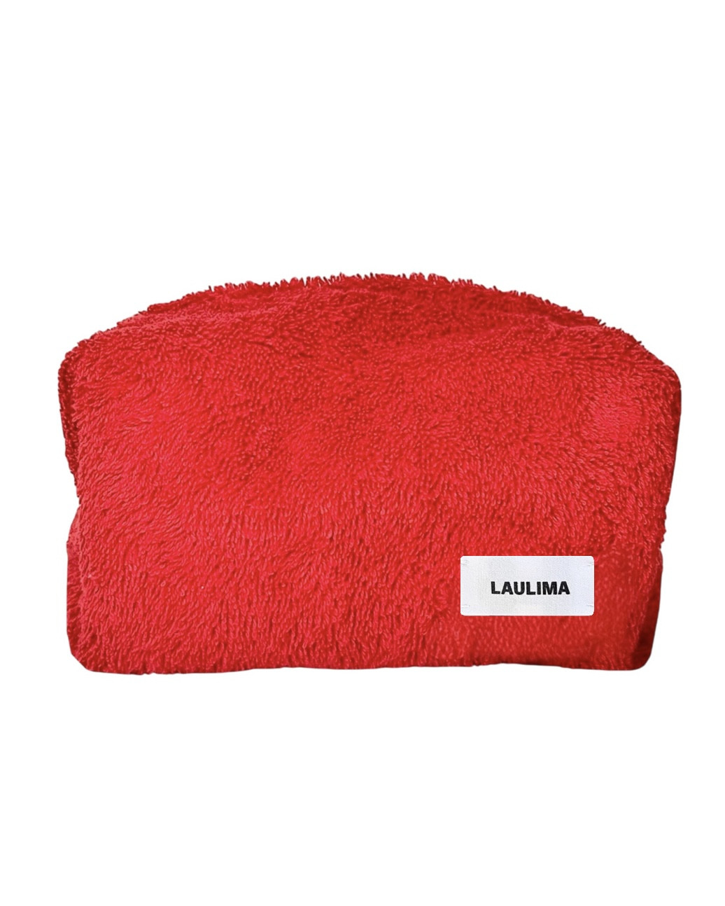 Red Towel Makeup Bag