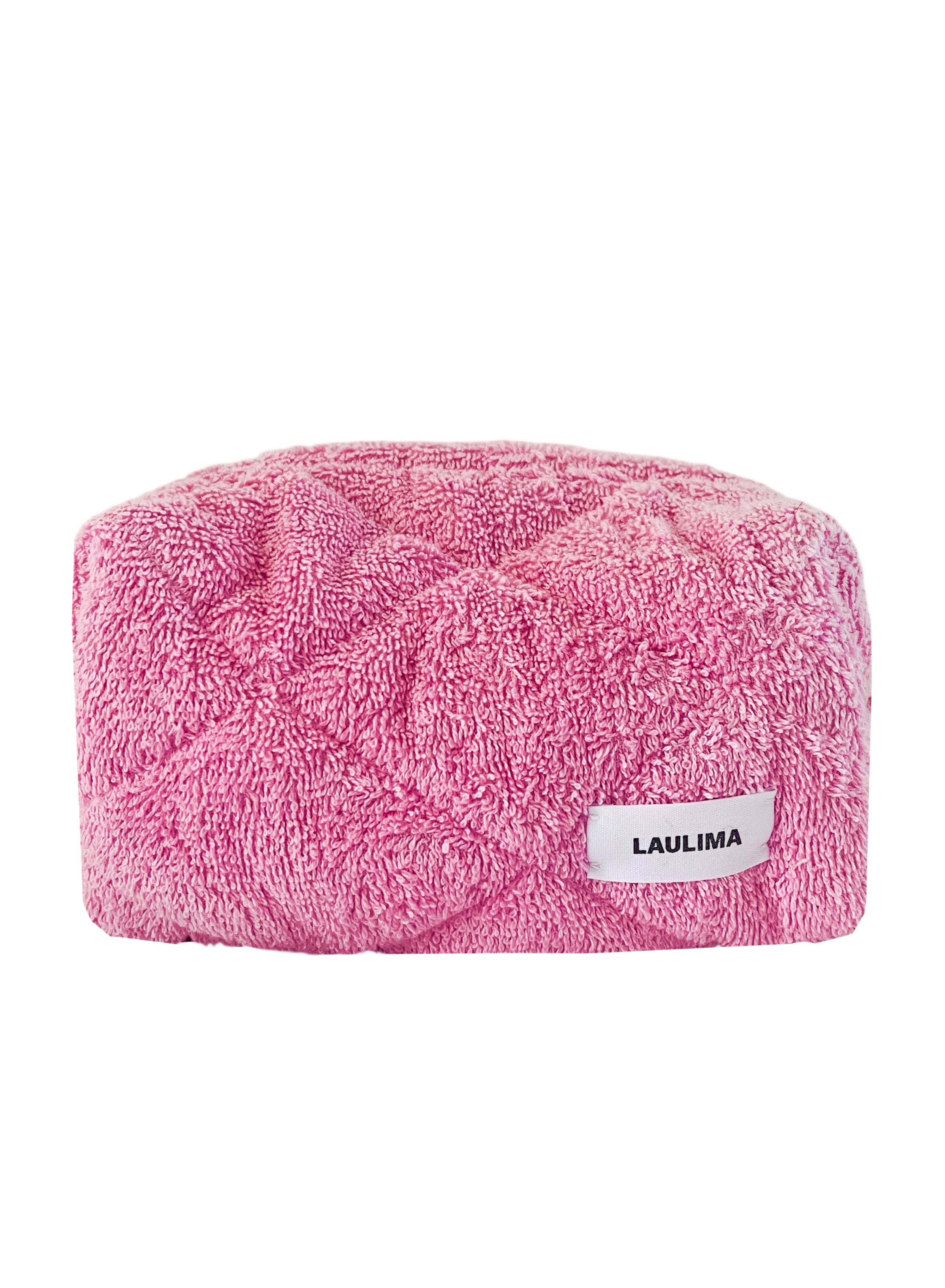 Pink Towel Makeup Bag