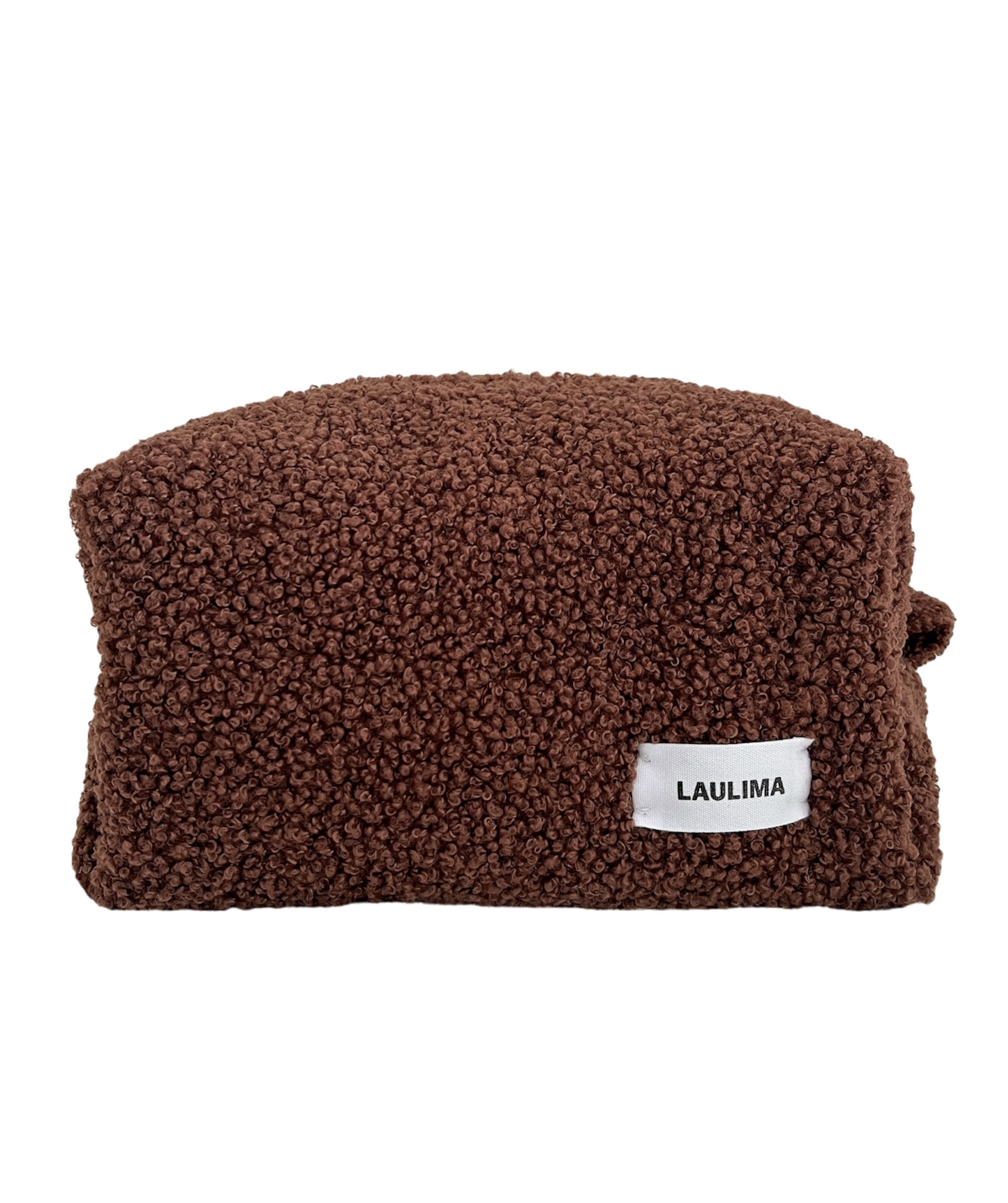 Brown Teddy Makeup Bag Small