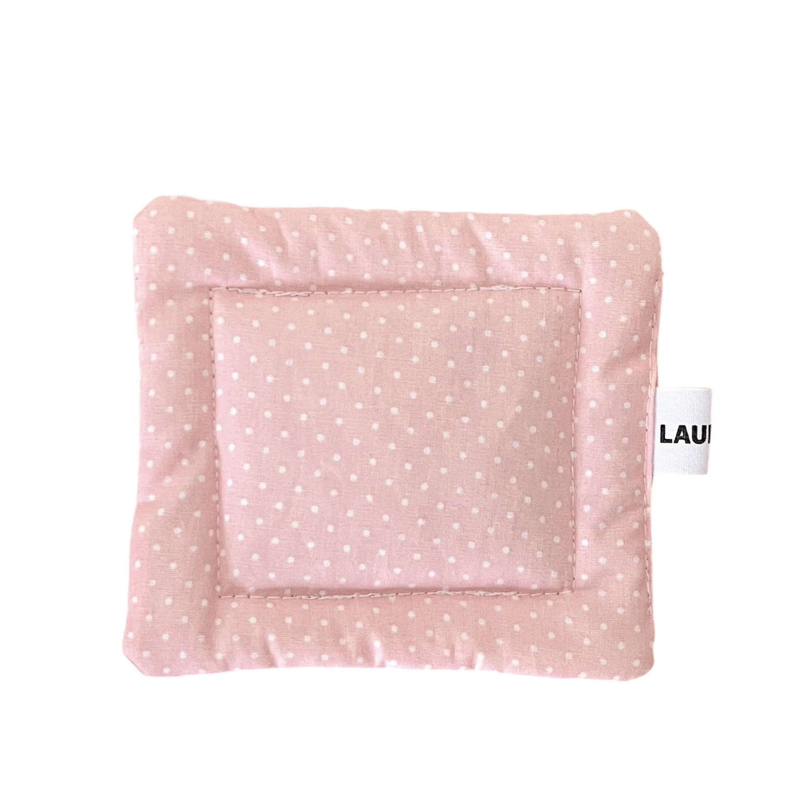 Pink Polka Dot Coaster