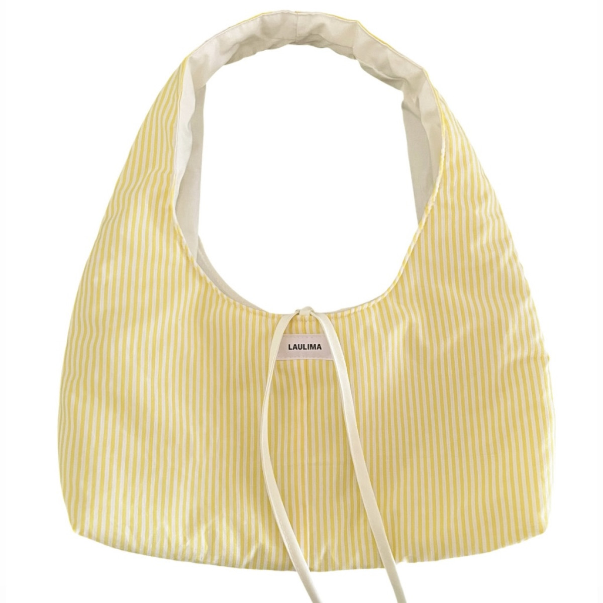 Lemon Striped Bag