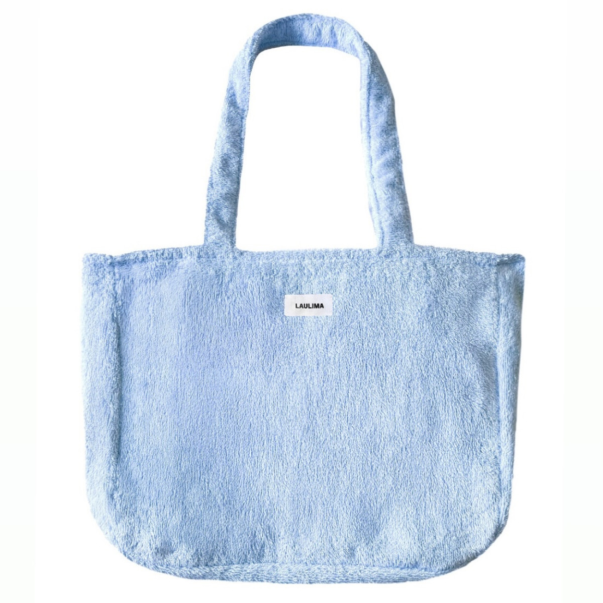 Light Blue Towel Beach Bag