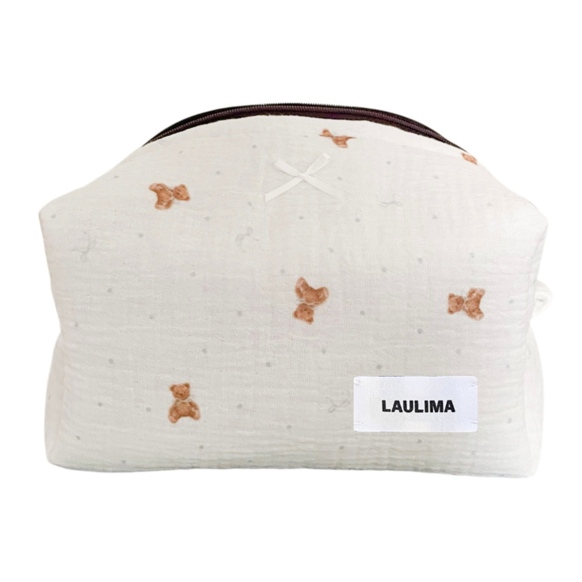 Teddy Bear Makeup Bag Small