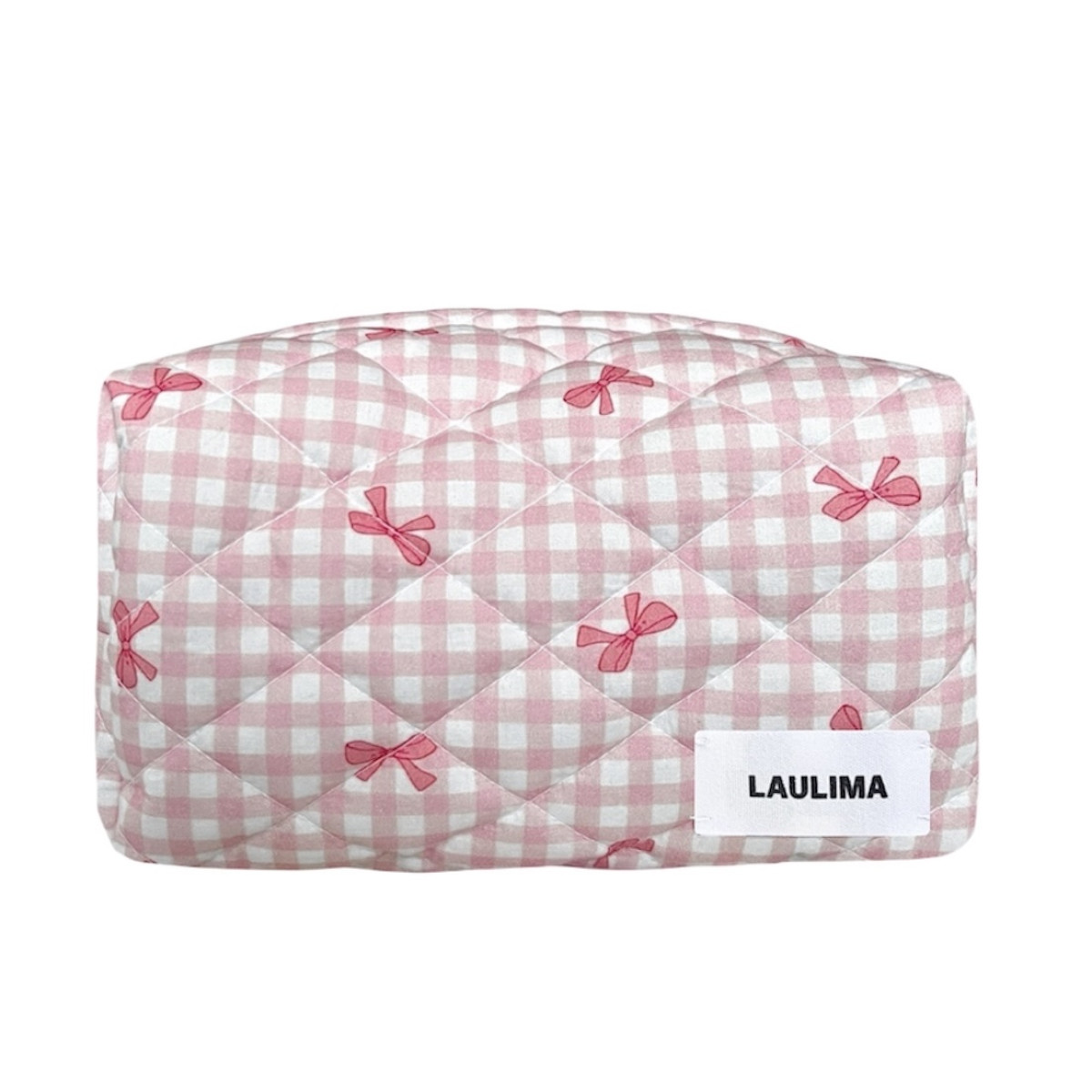 Pink Bows Makeup Bag