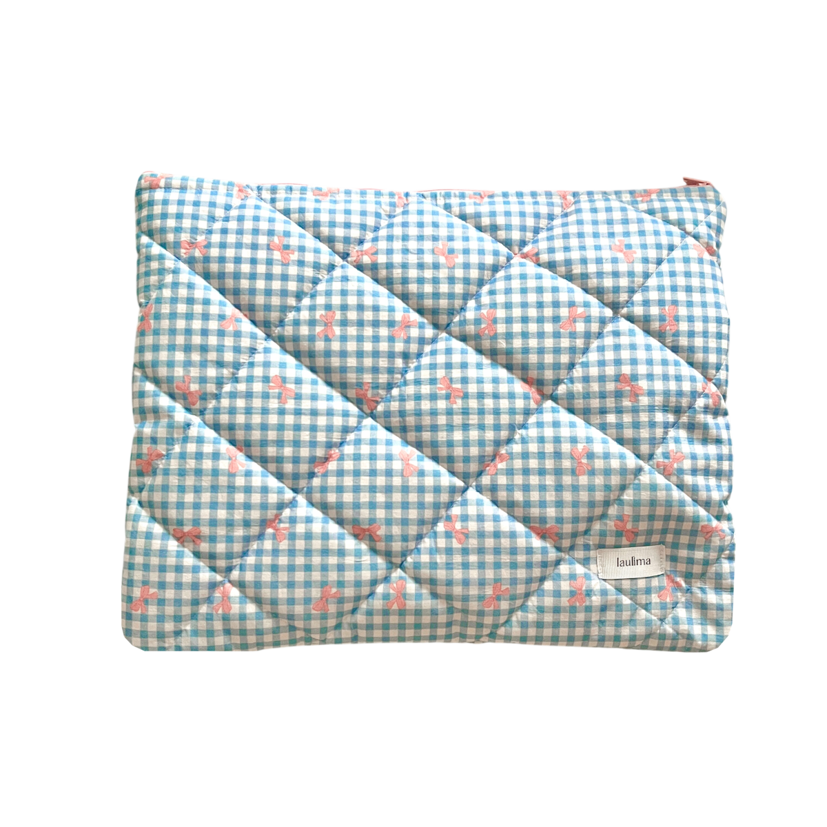 Blue Bows Laptop Case