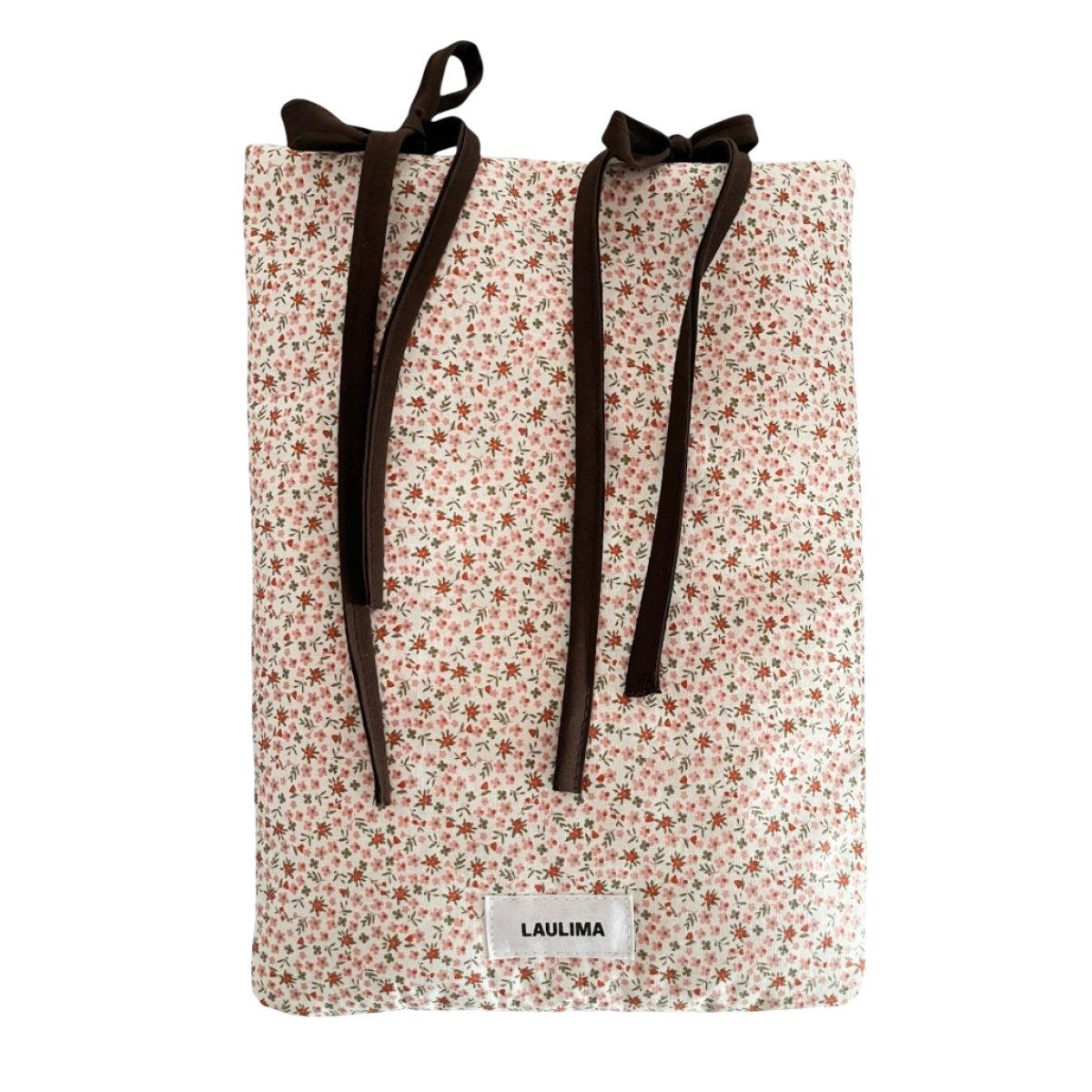 Pink Floral Book Sleeve